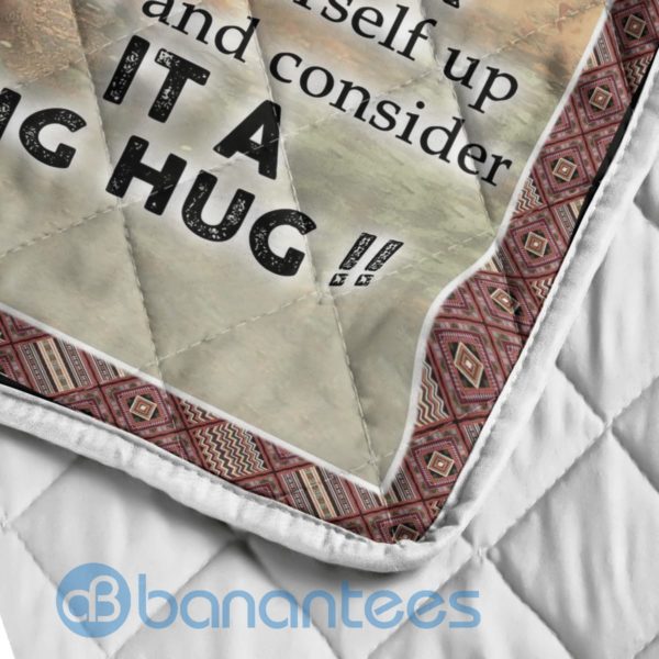 To My Mom Deer Design Quilt Blanket Product Photo