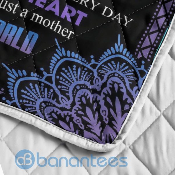 To My Mom I Am Because You Are Dragonfly Blanket Quilt Product Photo