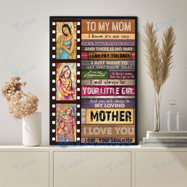To My Mom Poster Mothers Day Product Photo