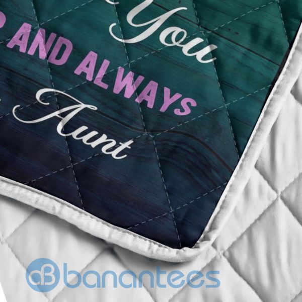 To My Niece Once Upon A Time There Was A Little Girl Elephant Quilt Blanket Product Photo
