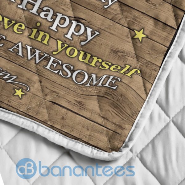 To My Son Daughter When Life Hard Baseball Blanket Quilt Product Photo