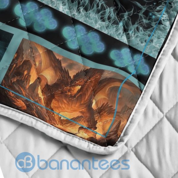 To My Son I Love You Dragon Quilt Blanket Product Photo