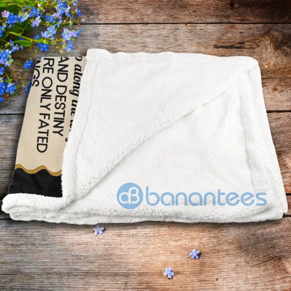 To My Wife I Do Believe In Fate And Destiny Sherpa Blanket Product Photo