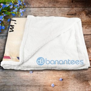 To My Wife I Love You Air Mail Sherpa Blanket Product Photo