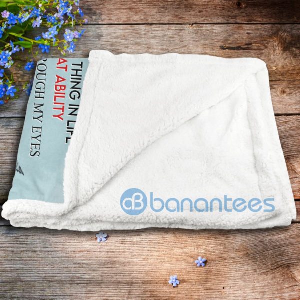 To My Wife I Love You Beach Sherpa Blanket Product Photo