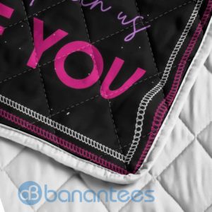 To My Wife I Love You More Than You Love Me Butterflies Blanket Quilt Product Photo