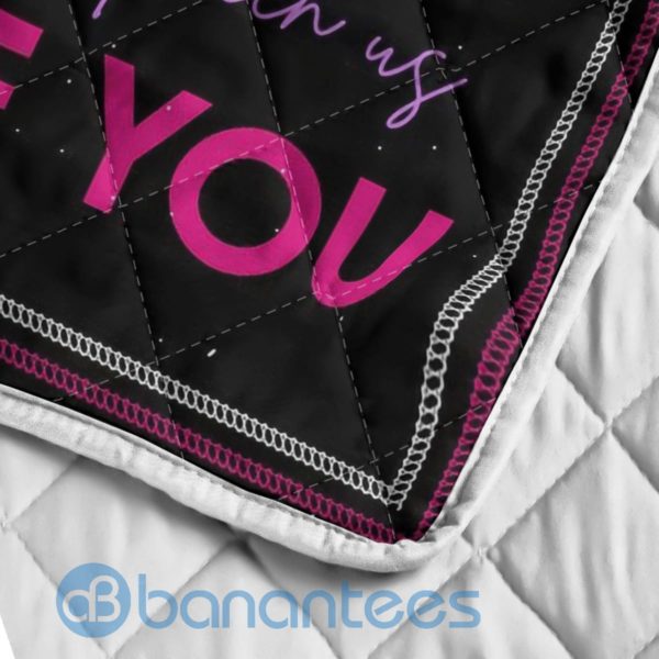 To My Wife I Love You More Than You Love Me Butterflies Blanket Quilt Product Photo