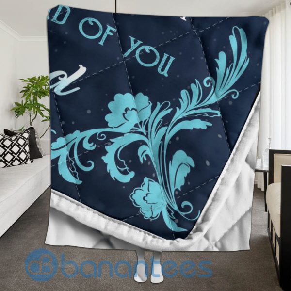 To My Wife Love You So Much Special Design Quilt Blanket Product Photo