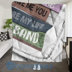 To my Wife Never Forget That Special Design Quilt Blanket Product Photo