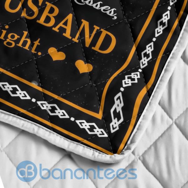 To My Wife Never Forget That I Love You Quilt Blanket Product Photo