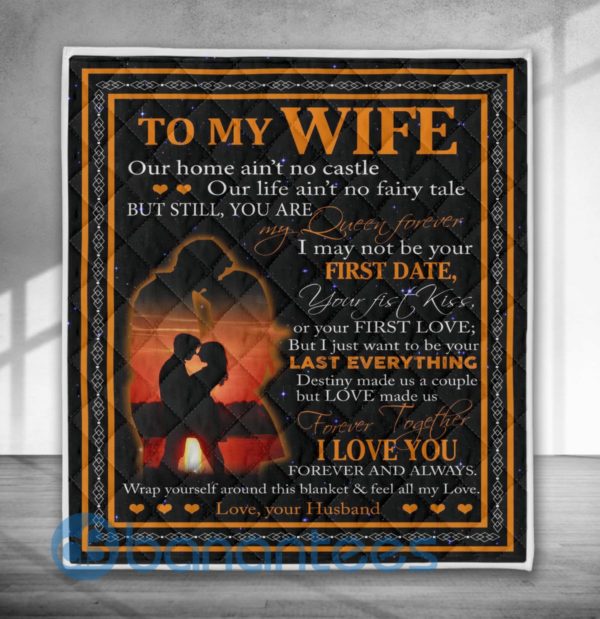 To My Wife Sunshine Special Design Quilt Blanket Product Photo