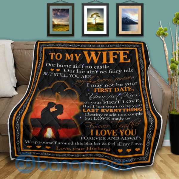 To My Wife Sunshine Special Design Quilt Blanket Product Photo