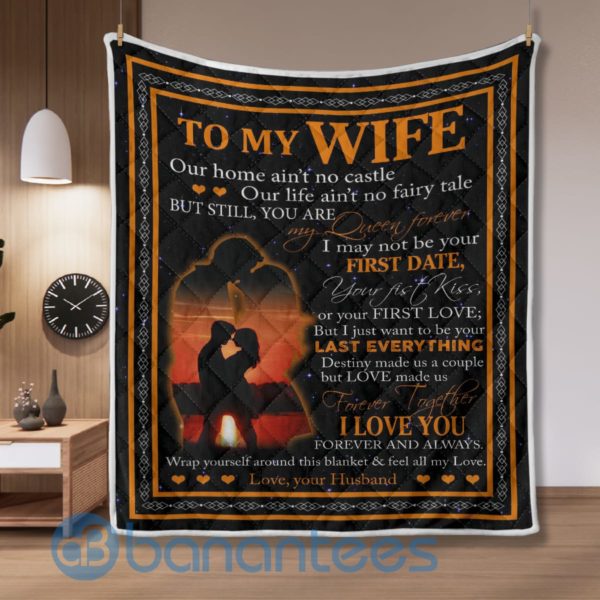 To My Wife Sunshine Special Design Quilt Blanket Product Photo