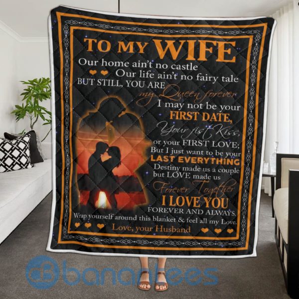 To My Wife Sunshine Special Design Quilt Blanket Product Photo