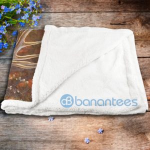 To My Wife You Are My One And Only Deer Love Sherpa Blanket Product Photo