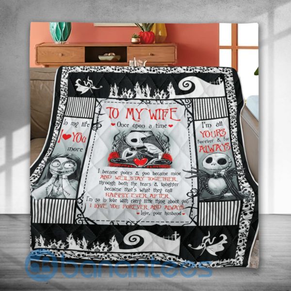 To My Wife You Special Design Quilt Blanket Product Photo