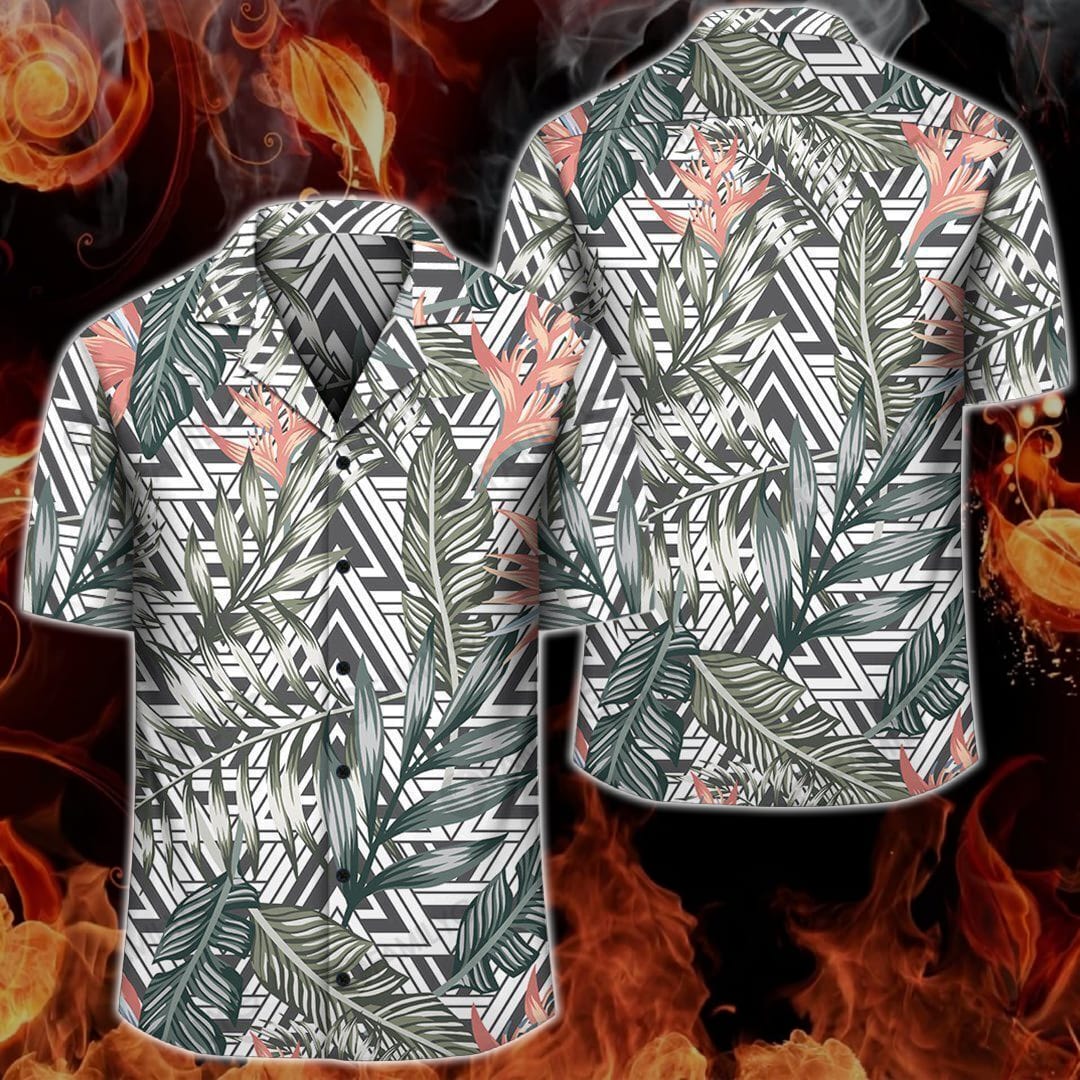 tropical-palm-leaves-and-flowers-hawaii-shirt-summer-hawaiian-1-I8C2E.jpg Tropical Palm Leaves And Flowers Hawaii Shirt Summer Hawaiian Product Photo