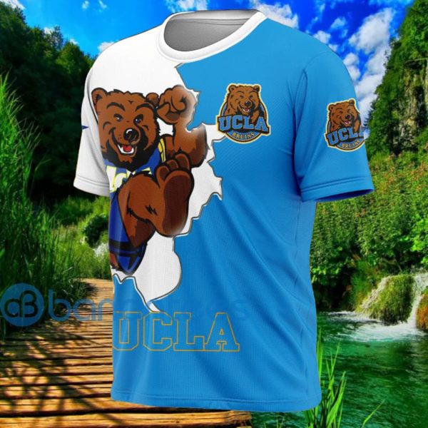 Ucla Mascot All Over Printed 3D T Shirt Product Photo