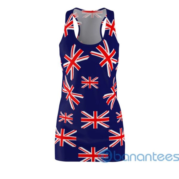 United Kingdom Flag Seamless Pattern Royal Racerback Dress Product Photo