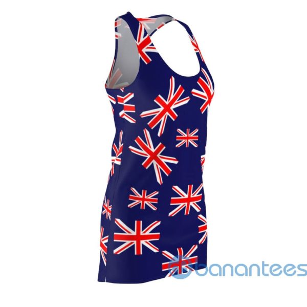 United Kingdom Flag Seamless Pattern Royal Racerback Dress Product Photo