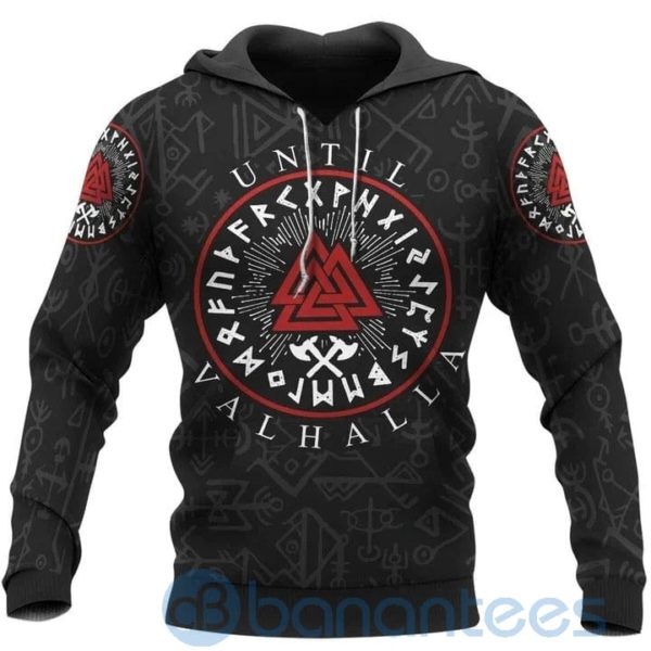 Until Valhalla Viking Hoodie All Over Printed 3D Hoodie Product Photo
