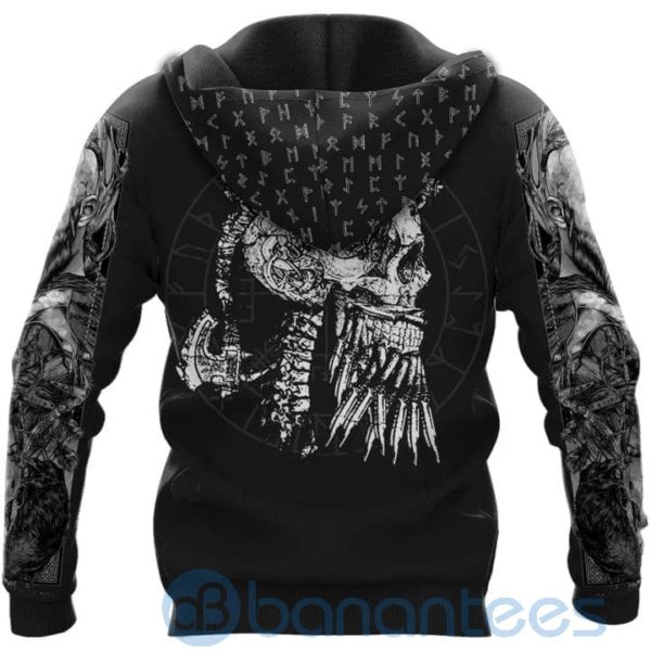 Valhalla Awaits Viking Hoodie All Over Printed 3D Hoodie Product Photo