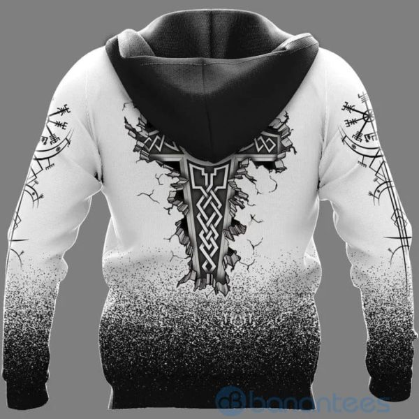 Valknut Hammer Odin Raven Viking Hoodie All Over Printed 3D Hoodie Product Photo