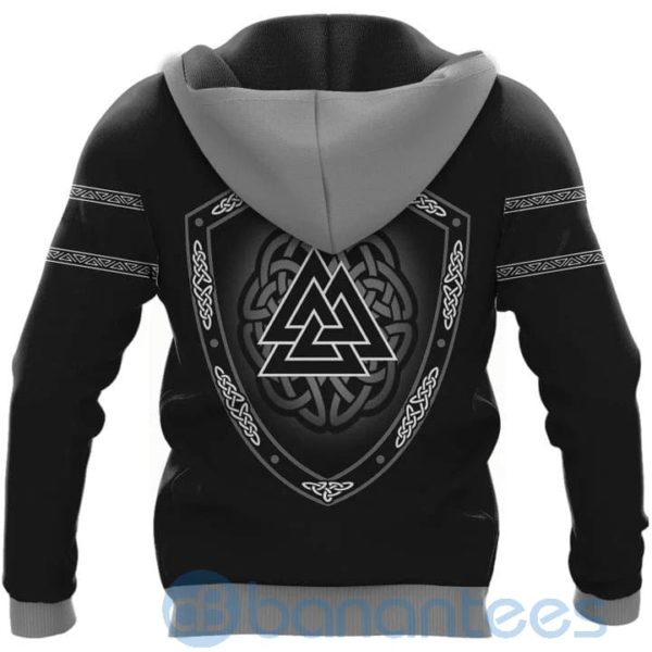 Valknut Shield Hati And Skoll Viking Hoodie All Over Printed 3D Hoodie Product Photo