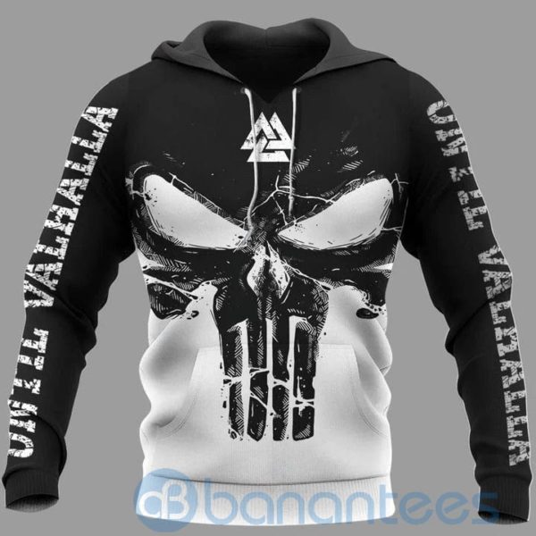 Valknut Until Valhalla Viking Hoodie All Over Printed 3D Hoodie Product Photo