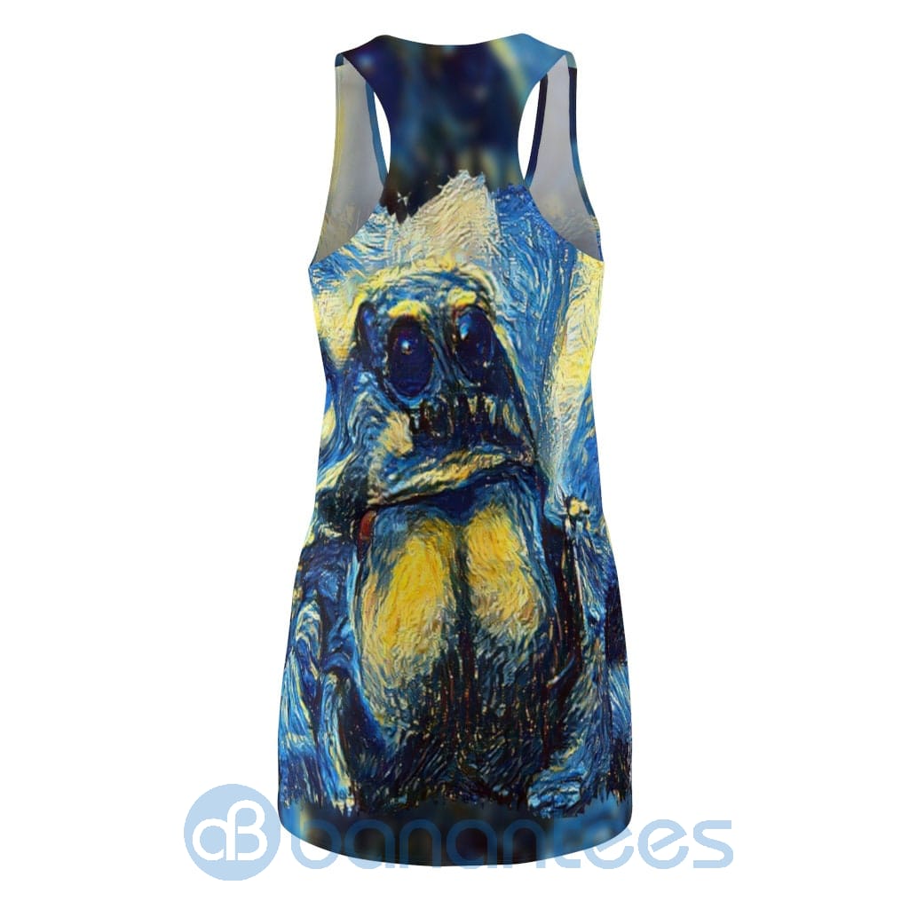 van-gogh-style-starry-night-art-racerback-dress-for-women-3-3JhOw.jpg Van Gogh Style Starry Night Art Racerback Dress For Women Product Photo