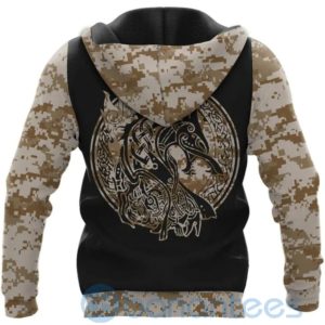 Viking Camo Valknut Rune Viking Hoodie All Over Printed 3D Hoodie Product Photo