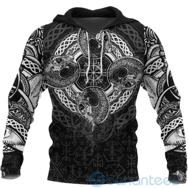 Viking Dragon Celtic All Over Printed 3D Hoodie WPt Product Photo