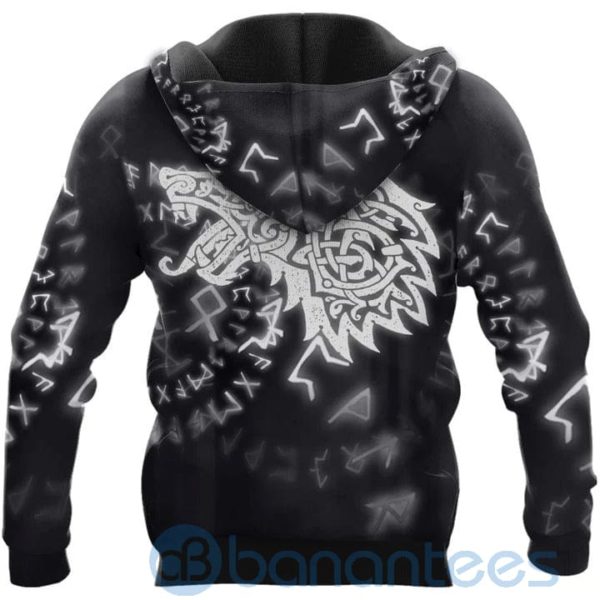 Viking Fenrir Runes Viking Hoodie All Over Printed 3D Hoodie Product Photo