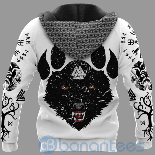 Viking Fenrir Wolf Claws Viking Hoodie All Over Printed 3D Hoodie Product Photo