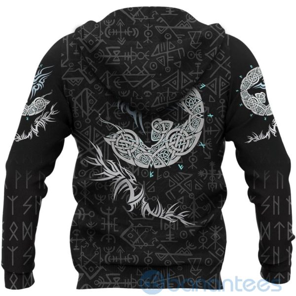 Viking Fenrir Wolf Moon All Over Printed 3D Hoodie Product Photo