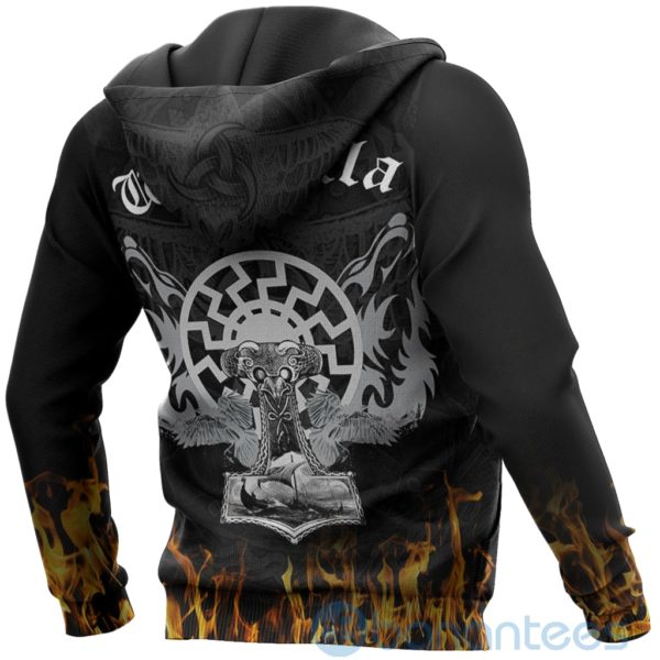 Viking Fire Hammer All Over Printed 3D Hoodie Product Photo