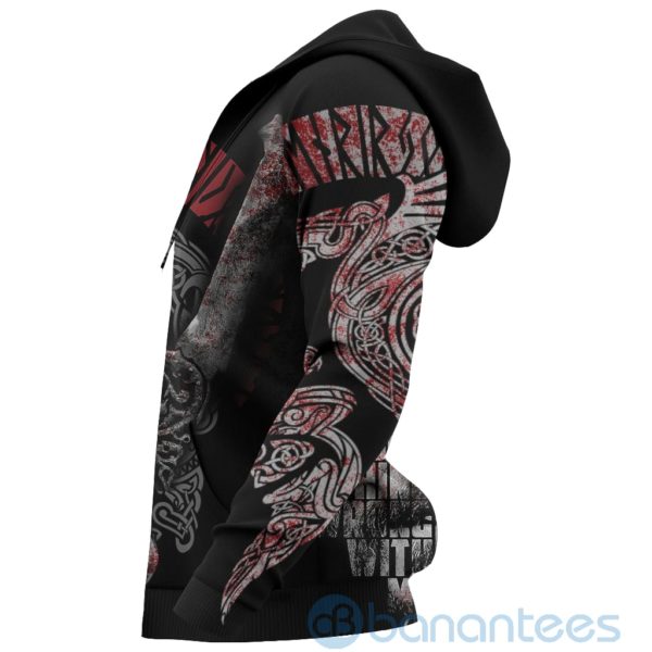Viking Floki Combatant All Over Printed 3D Hoodie Product Photo