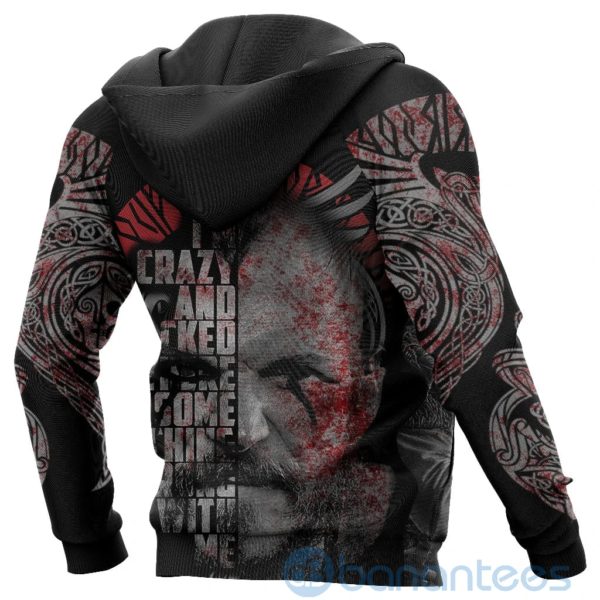 Viking Floki Combatant All Over Printed 3D Hoodie Product Photo