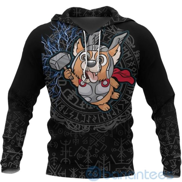 Viking Funny Cute Thorgi All Over Printed 3D Hoodie Product Photo