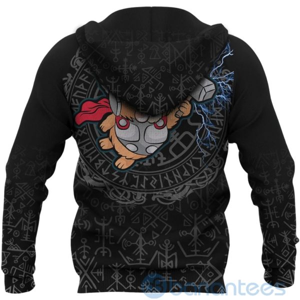 Viking Funny Cute Thorgi All Over Printed 3D Hoodie Product Photo