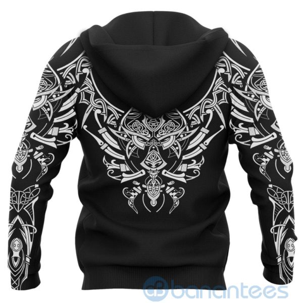 Viking Geki & Freki Wolf Classic All Over Printed 3D Hoodie Product Photo