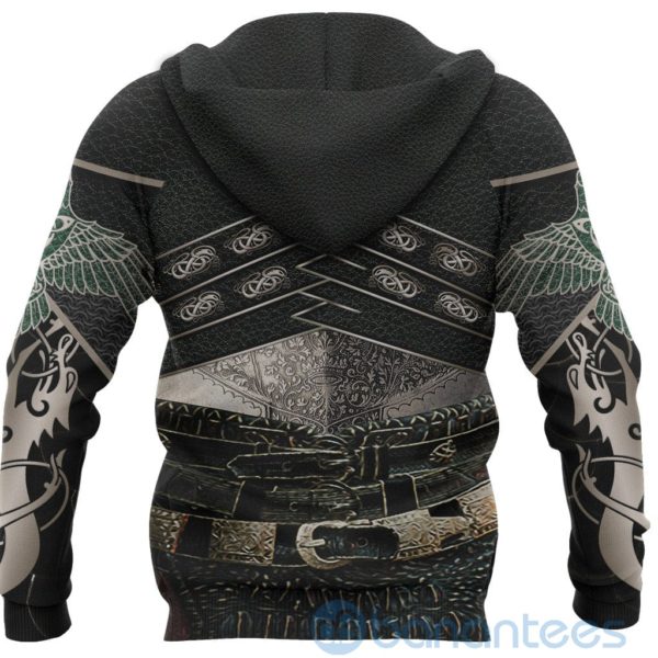 Viking God Of War Emerald Green All Over Printed 3D Hoodie Product Photo