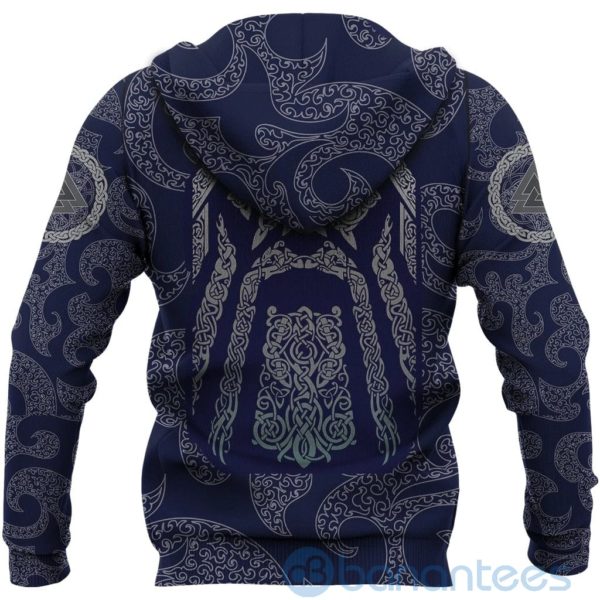 Viking Hoodie Odin God Tattoo All Over Printed 3D Hoodie Product Photo