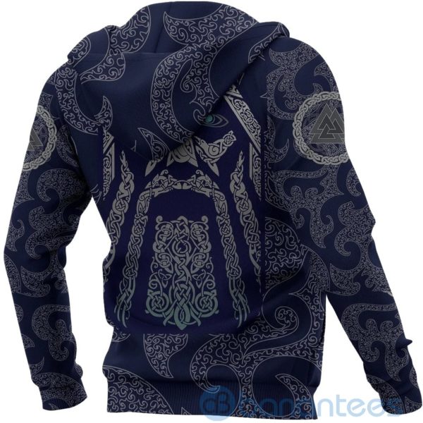 Viking Hoodie Odin God Tattoo All Over Printed 3D Hoodie Product Photo