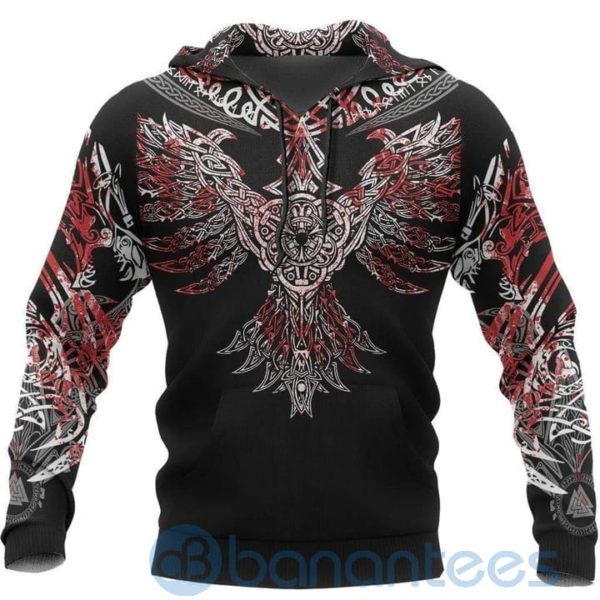 Viking Huginn All Over Printed 3D Hoodie Product Photo