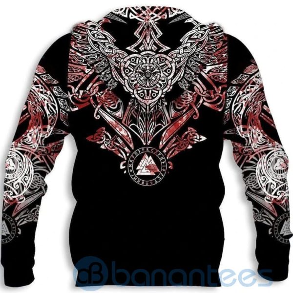 Viking Huginn All Over Printed 3D Hoodie Product Photo