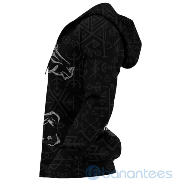 Viking Icelandic Horse Valknut Runes Symbol Coat Of Arms All Over Printed 3D Hoodie Product Photo