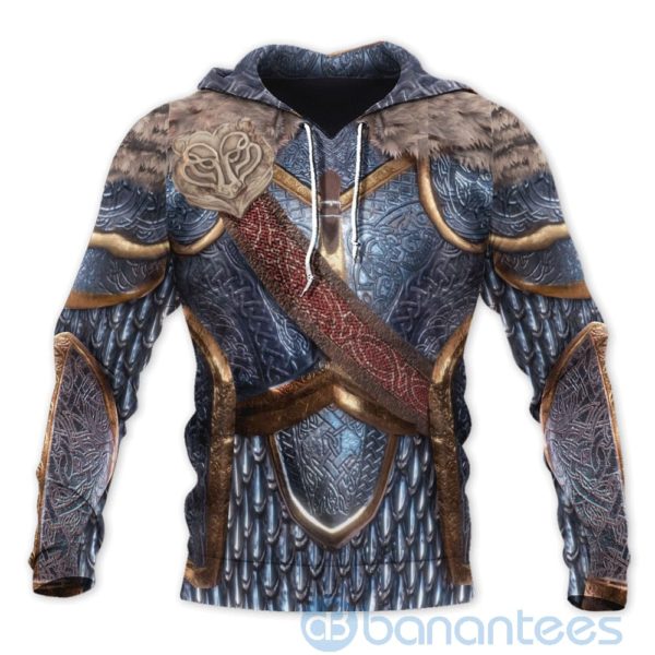 Viking Mithril Armor All Over Printed 3D Hoodie Product Photo