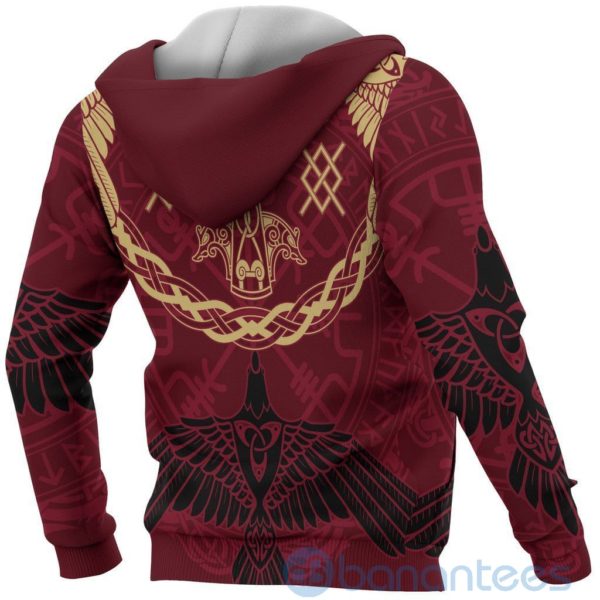 Viking Mjolnir All Over Printed 3D Hoodie Product Photo