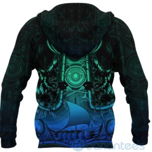 Viking Mjolnir Drakkar All Over Printed 3D Hoodie Product Photo